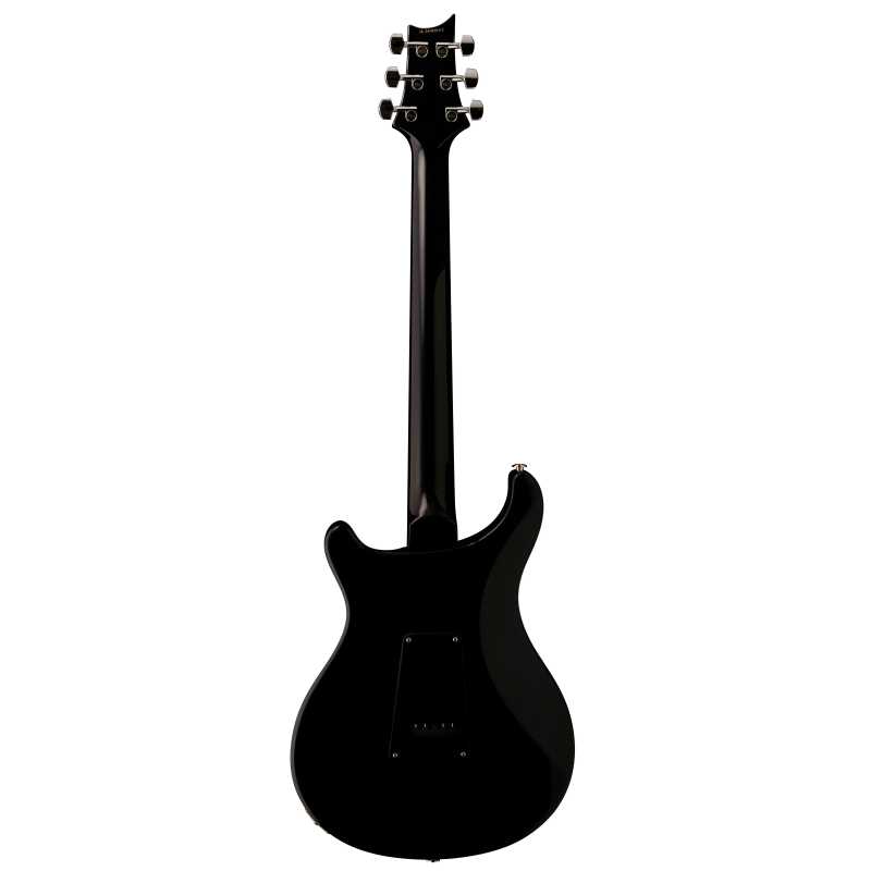 Prs S2 Standard 24 Satin Usa 2h Trem Rw - Black - Double cut electric guitar - Variation 1