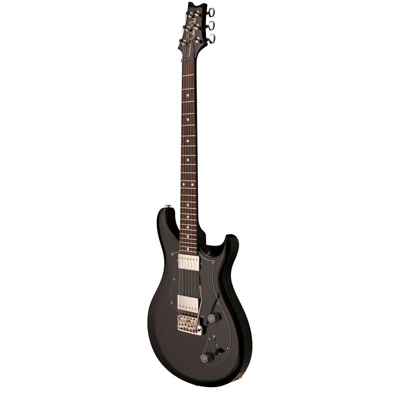 Prs S2 Standard 24 Satin Usa 2h Trem Rw - Black - Double cut electric guitar - Variation 2