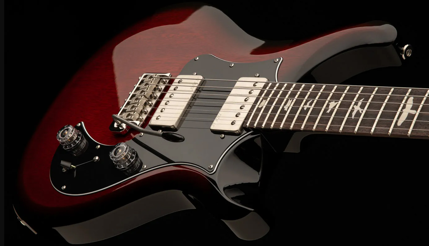 Prs S2 Standard 24 Usa 2h Trem Rw - Scarlet Sunburst - Double cut electric guitar - Variation 2
