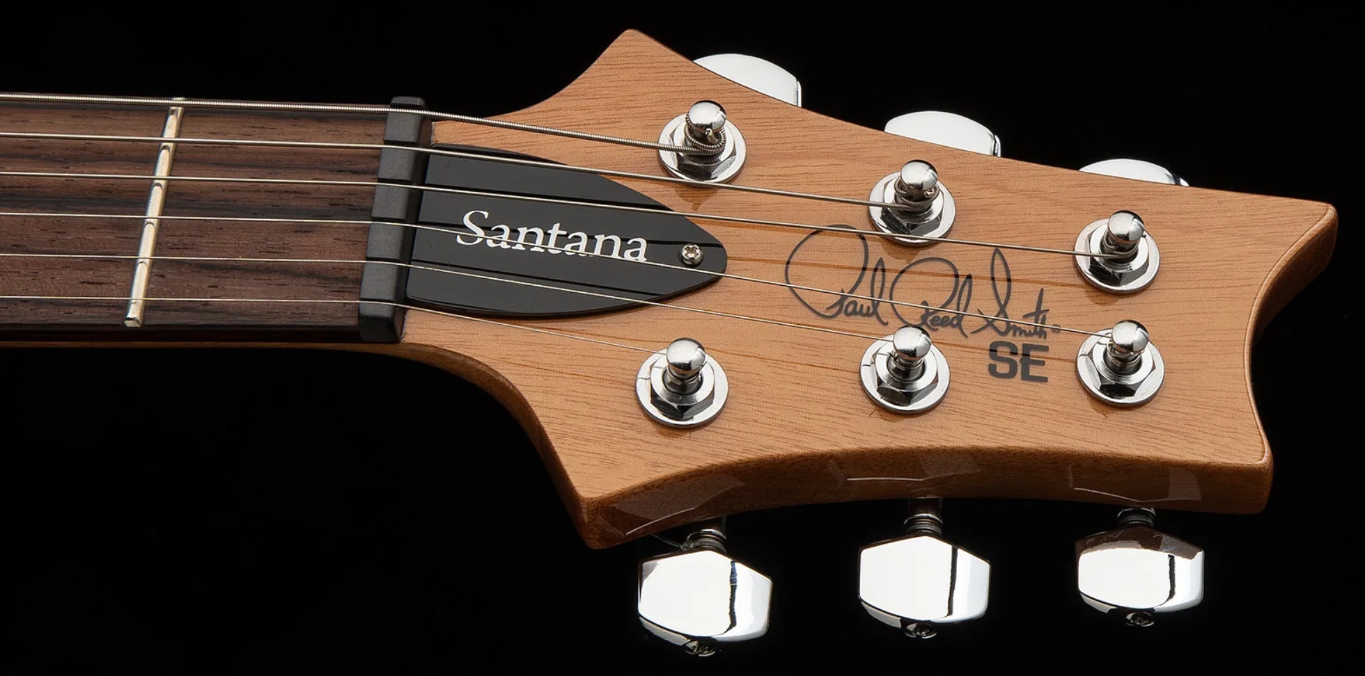 Prs Santana Se Signature 2h Trem Rw - Yellow - Double cut electric guitar - Variation 5