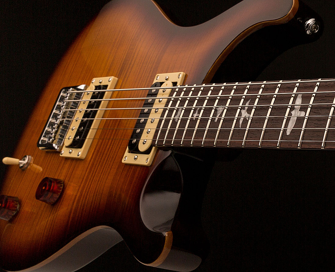 Prs Se 245 2017 - Tobacco Sunburst - Single cut electric guitar - Variation 3