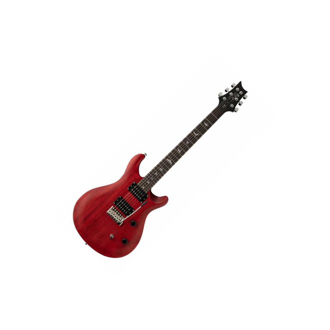 Prs Ce24 Standard Satin Se Bolt-on 2h Trem Rw - Vintage Cherry - Double cut electric guitar - Variation 1