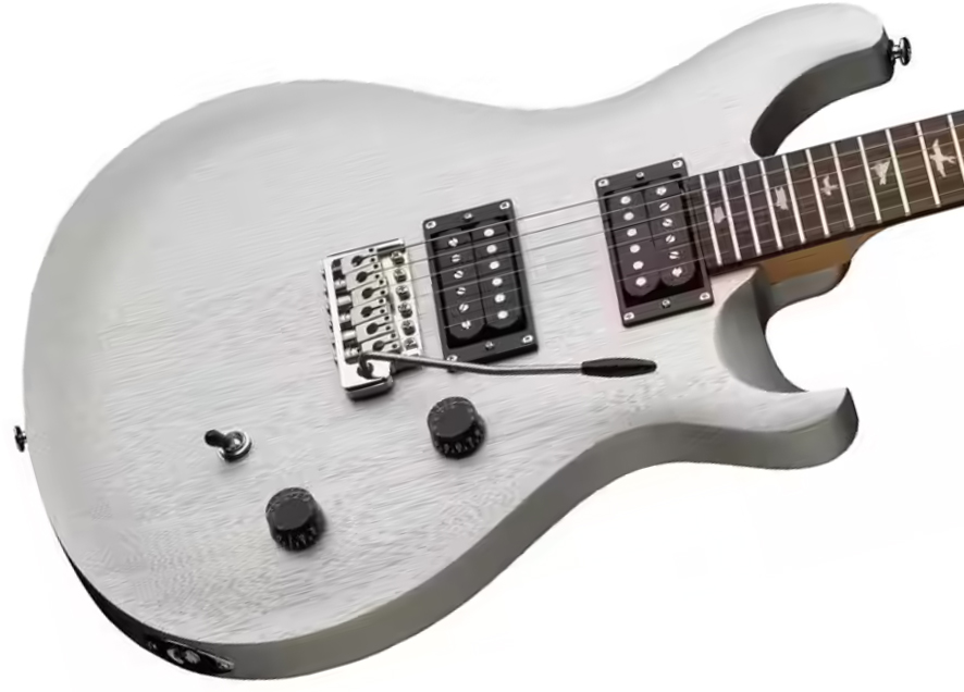 Prs Se Ce24 Standard Bolt-on 2h Trem Rw - Metallic Silver - Double cut electric guitar - Variation 2