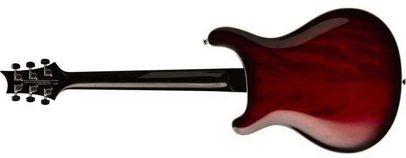 Prs Se Custom 22 Semi-hollow Hh Ht Rw +housse - Fire Red Burst - Double cut electric guitar - Variation 1