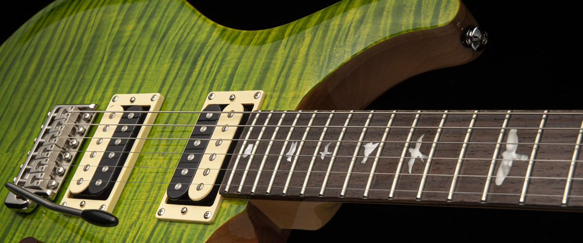 Prs Se Custom 24-08 2021 2h Trem Rw +housse - Eriza Verde - Double cut electric guitar - Variation 1