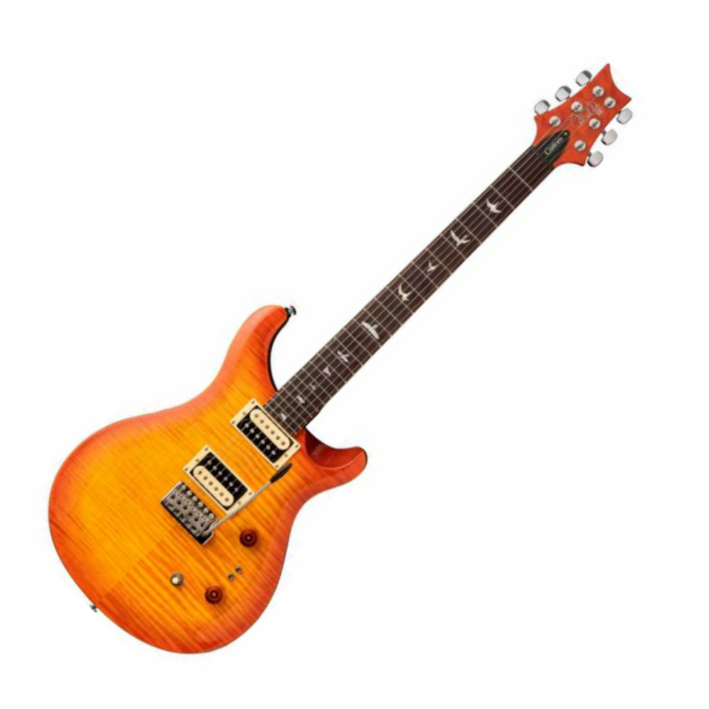 Prs Se Custom 24-08 2021 2h Trem Rw +housse - Vintage Sunburst - Double cut electric guitar - Variation 1