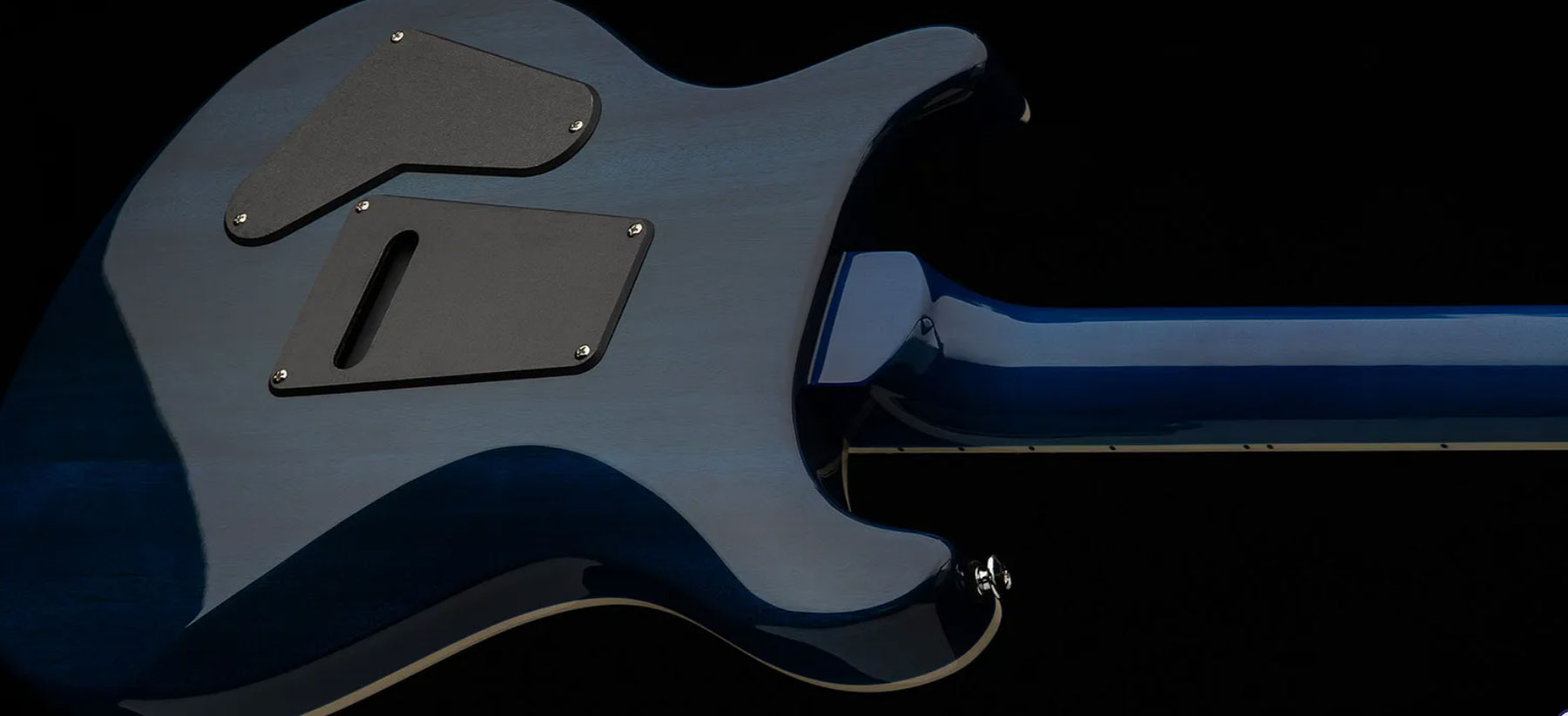 Prs Se Custom 24-08 Quilt 2h Trem Rw - Lake Blue - Double cut electric guitar - Variation 4