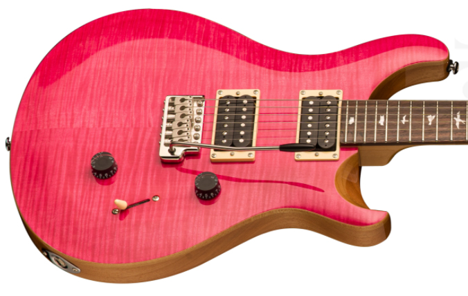 直売純正 PRS SE 綺麗 Pink エレキギター