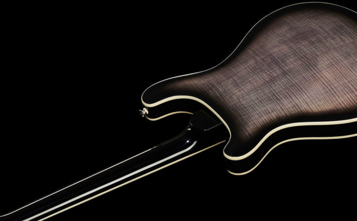 Prs Se Hollowbody Ii 2020 Hh Trem Eb +etui - Charcoal Burst - Semi-hollow electric guitar - Variation 2