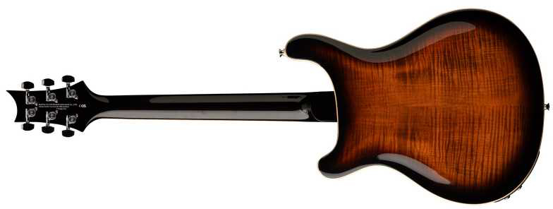 Prs Se Hollowbody Ii Piezo 2h Ht Eb - Orange Tiger Smokeburst - Hollow-body electric guitar - Variation 1