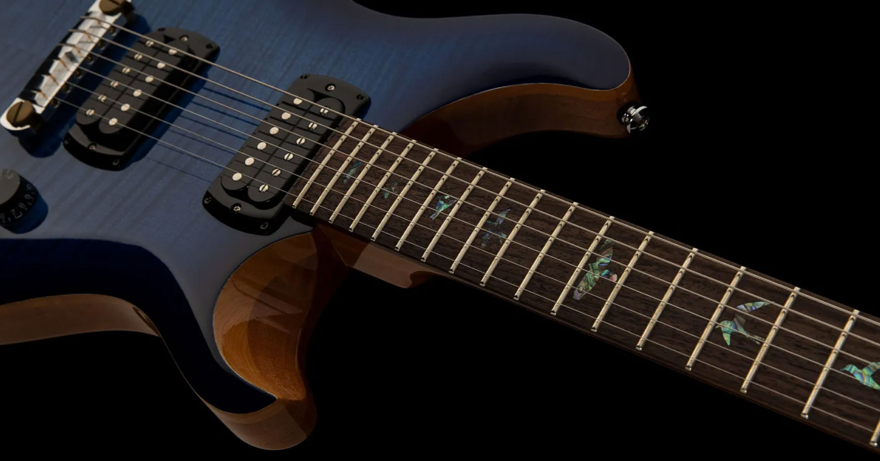 Prs Se Paul's Guitar 2h Ht Rw - Faded Blue Burst - Double cut electric guitar - Variation 2