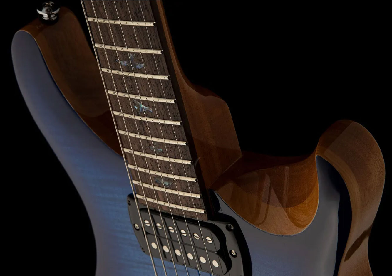 Prs Se Paul's Guitar 2h Ht Rw - Faded Blue Burst - Double cut electric guitar - Variation 3