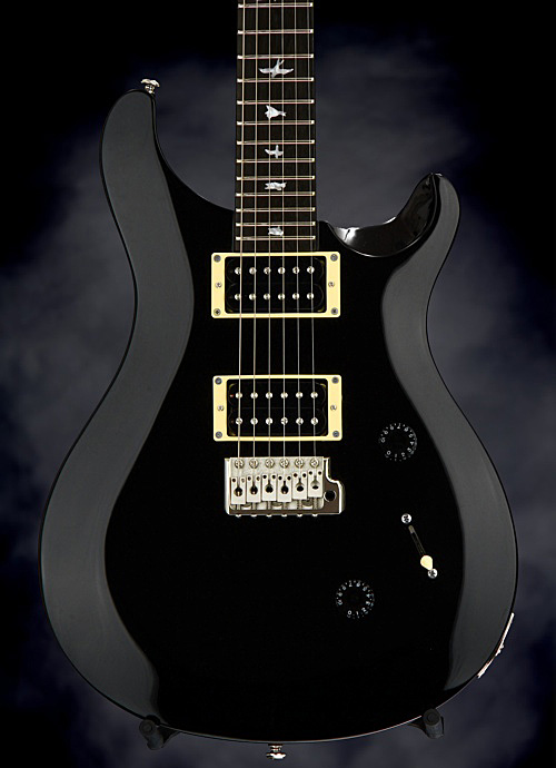 Prs Se Standard 24 2017 Hh Trem Rw - Black - Double cut electric guitar - Variation 3