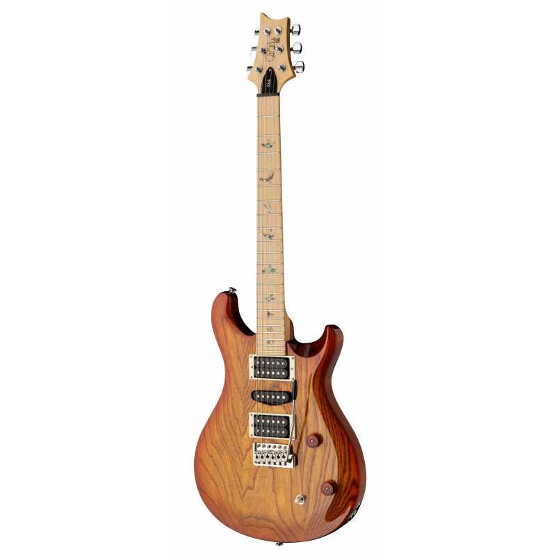 Prs Se Swamp Ash Special Hsh Trem Frene Mn - Vintage Sunburst - Double cut electric guitar - Variation 1