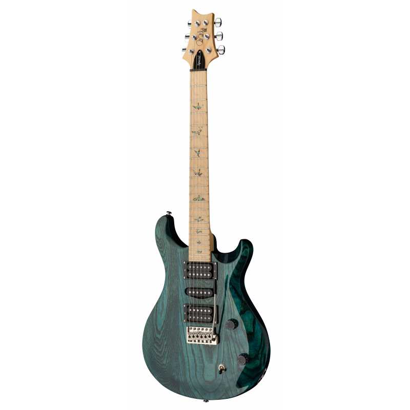 Prs Se Swamp Ash Special Hsh Trem Frene Mn - Iridescent Blue - Double cut electric guitar - Variation 2