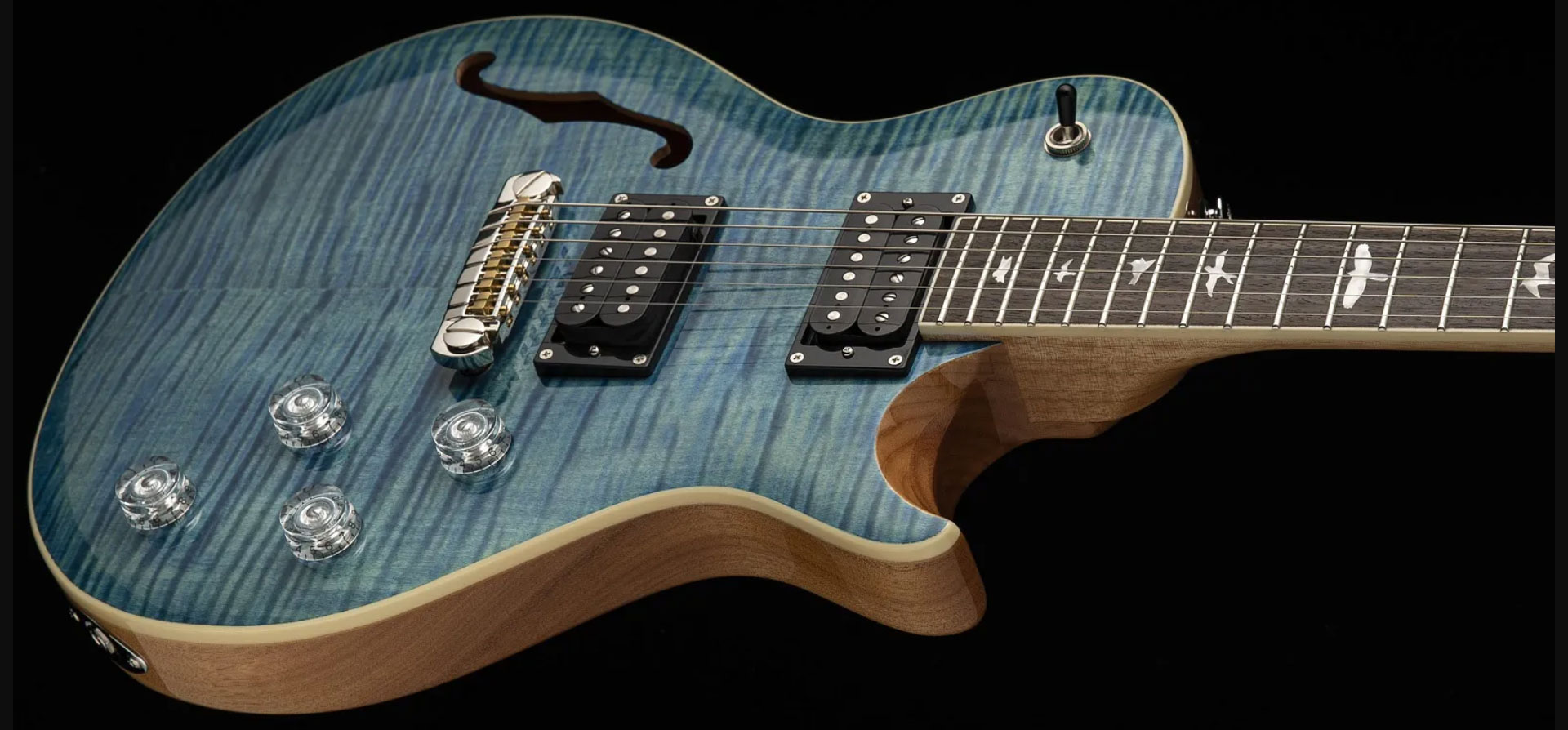 Prs Se Zach Myers 2h Ht Rw - Myers Blue - Single cut electric guitar - Variation 1