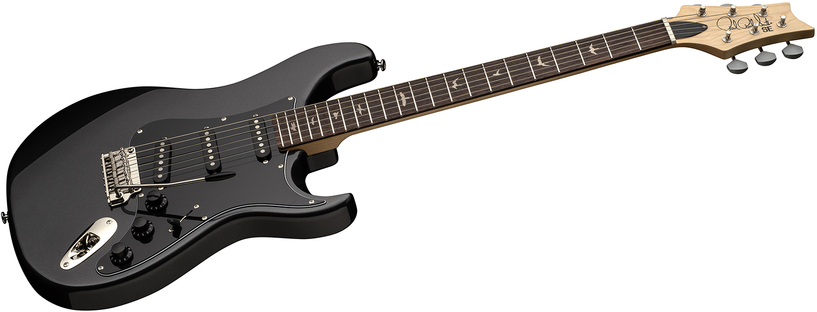 Prs Silver Sky Defender Se Ltd Signature 3s Trem Rw - Carpathian Grey - Str shape electric guitar - Variation 2