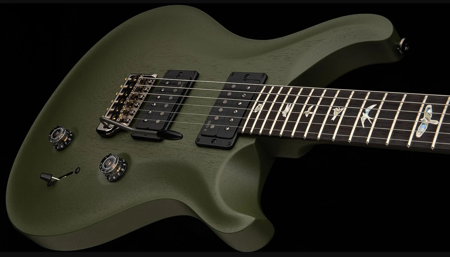 Prs Standard 24 S2 Usa 2h Dmo Trem Rw - Matcha Green Satin - Double cut electric guitar - Variation 3