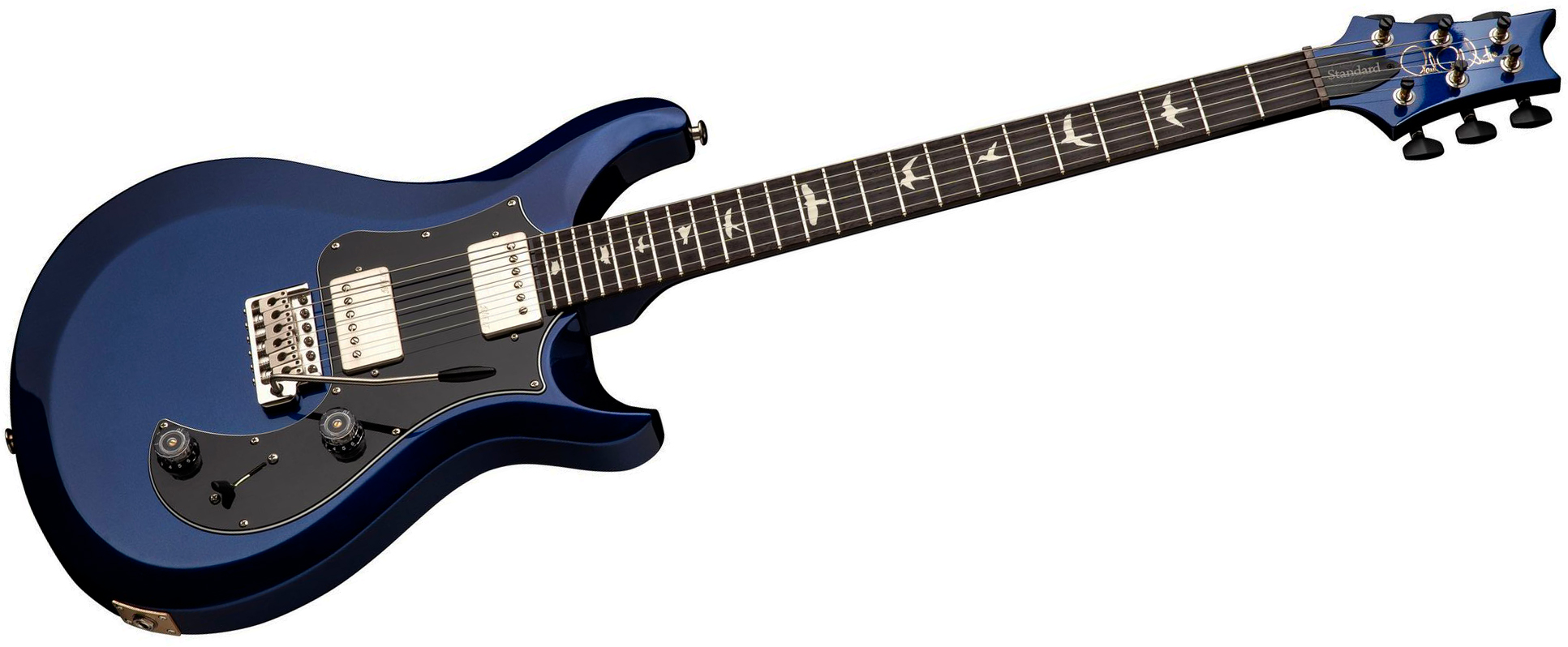 Prs Standard 24 S2 Usa 2h Trem Rw - Metallic Midnight Satin - Double cut electric guitar - Variation 2