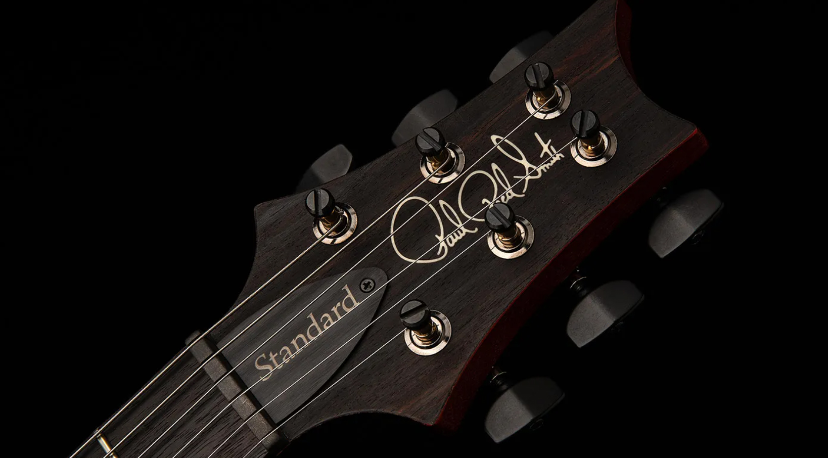 Prs Standard 24 Usa 2h Trem Rw - Satin Red Apple Metallic - Double cut electric guitar - Variation 5