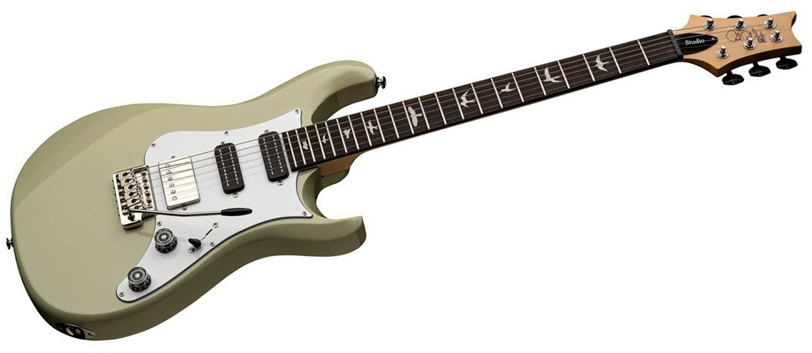 Prs Studio Standard Se (wing Tuners) 1h 2mh Trem Rw - Sage Green - Double cut electric guitar - Variation 1