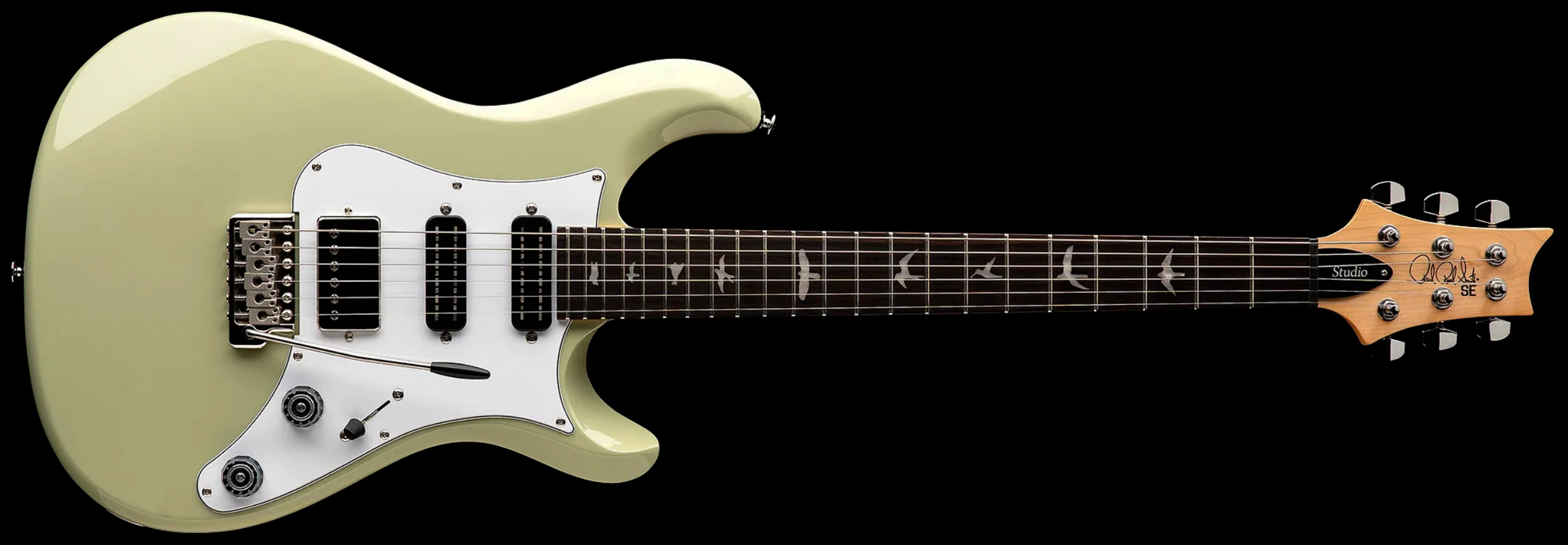 Prs Studio Standard Se (wing Tuners) 1h 2mh Trem Rw - Sage Green - Double cut electric guitar - Variation 3