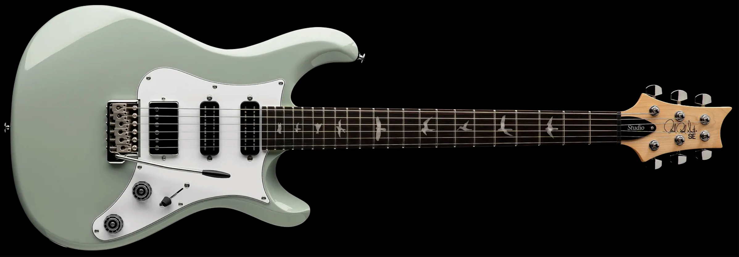 Prs Studio Standard Se (wing Tuners) 1h 2mh Trem Rw - Silverstone Gray - Double cut electric guitar - Variation 3