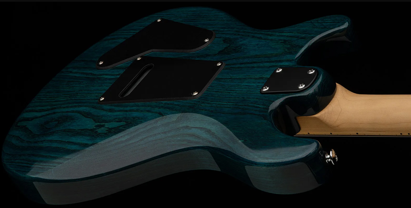 Prs Swamp Ash Special 5-way Switch Se Hsh Trem Mn - Iridescent Blue - Double cut electric guitar - Variation 4