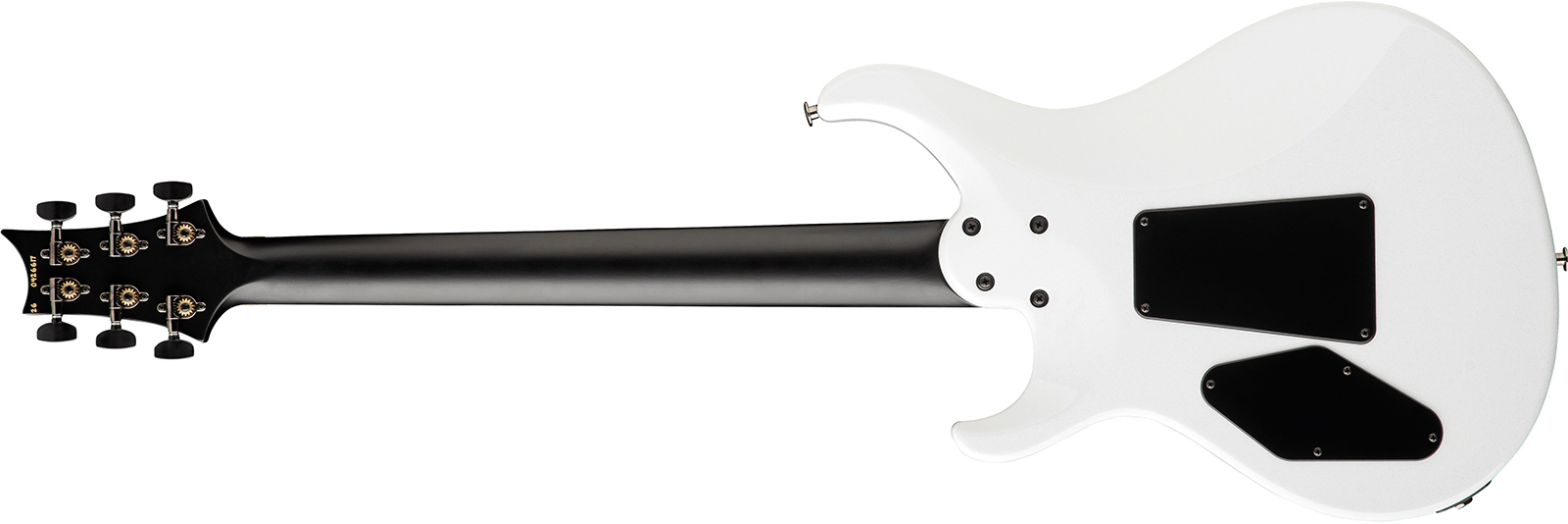 Prs Tekton Floyd Usa 2h Fr Eb - White Holoflake - Double cut electric guitar - Variation 1