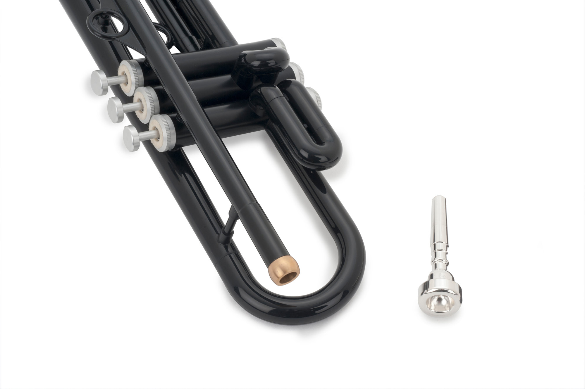 Ptrumpet Trompette Hytech Noir - Trumpet of study - Variation 7