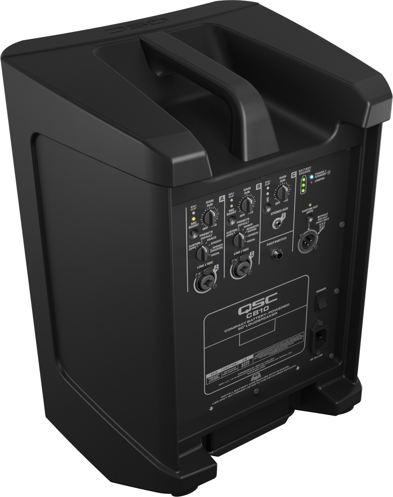 Qsc Cb10 - Portable PA system - Variation 4