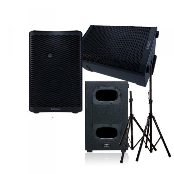 Complete pa system Qsc CP8 Pack