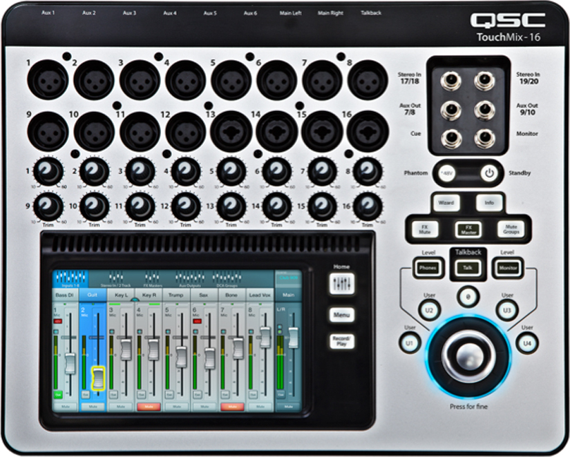 Qsc Touchmix 16 - Digital mixing desk - Main picture