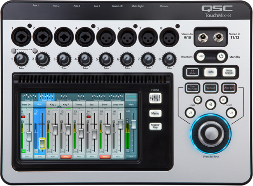 Qsc Touchmix 8 - Digital mixing desk - Main picture