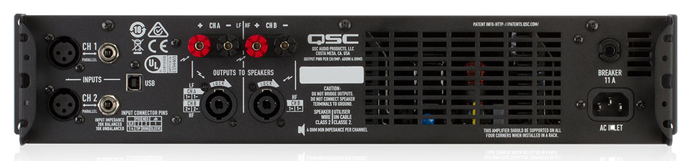 Qsc Gxd4 - POWER AMPLIFIER STEREO - Variation 2
