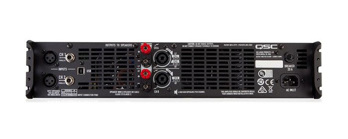 Qsc Gxd8 - POWER AMPLIFIER STEREO - Variation 2