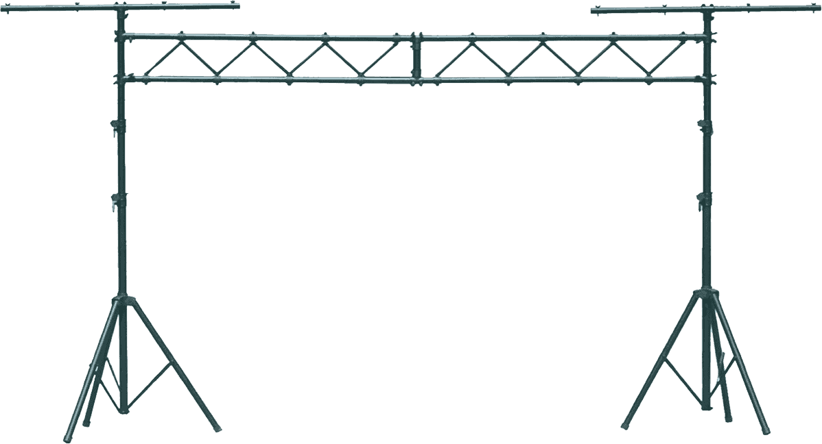 Quiklok Deux Stands LumiÈre TrÉpied Avec Pont - Noir - Light stand - Main picture