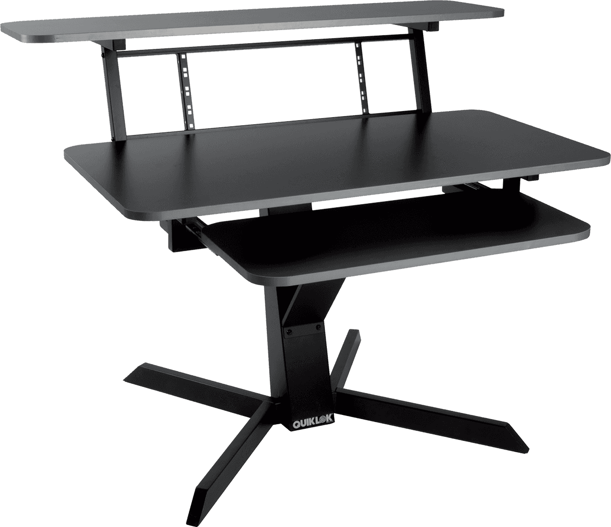 Quiklok Meuble Studio Trois Niveaux - Noir - Furniture for studio - Main picture