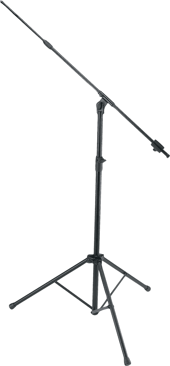 Quiklok Pied De Micro Studio Perchette TÉlescopique, Embase TrÉpied - Noir - Stand for studio - Main picture