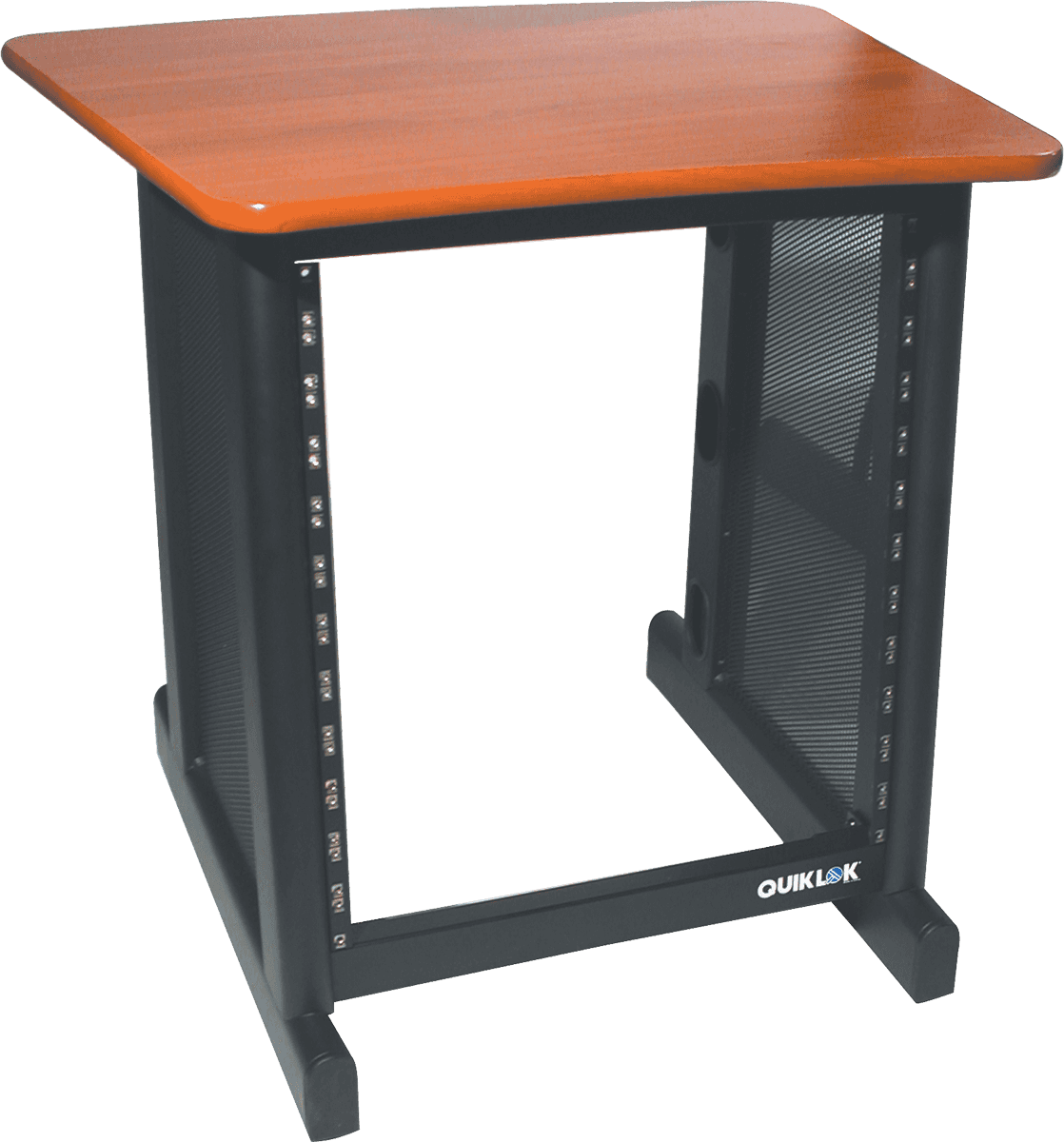 最前線の Quiklok 12U rack stand - cherry Stand for studio Masks&Respirators