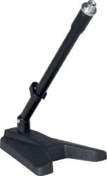 Microphone stand Quiklok Short leg with triangle base - black
