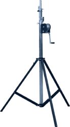 Light stand Quiklok Light stand with crank - black/chrome