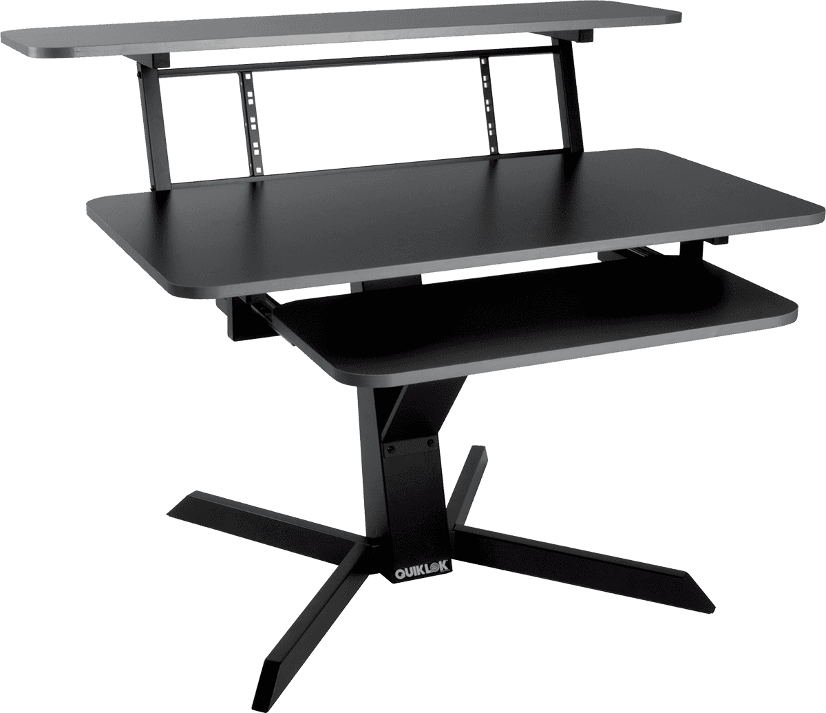 Quiklok Meuble Studio Trois Niveaux - Noir - Furniture for studio - Variation 5