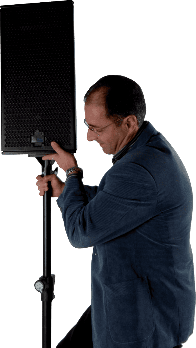 Quiklok Paire Pieds D'enceinte Avec SystÈme De Coussin D'air - Speaker stand - Variation 47