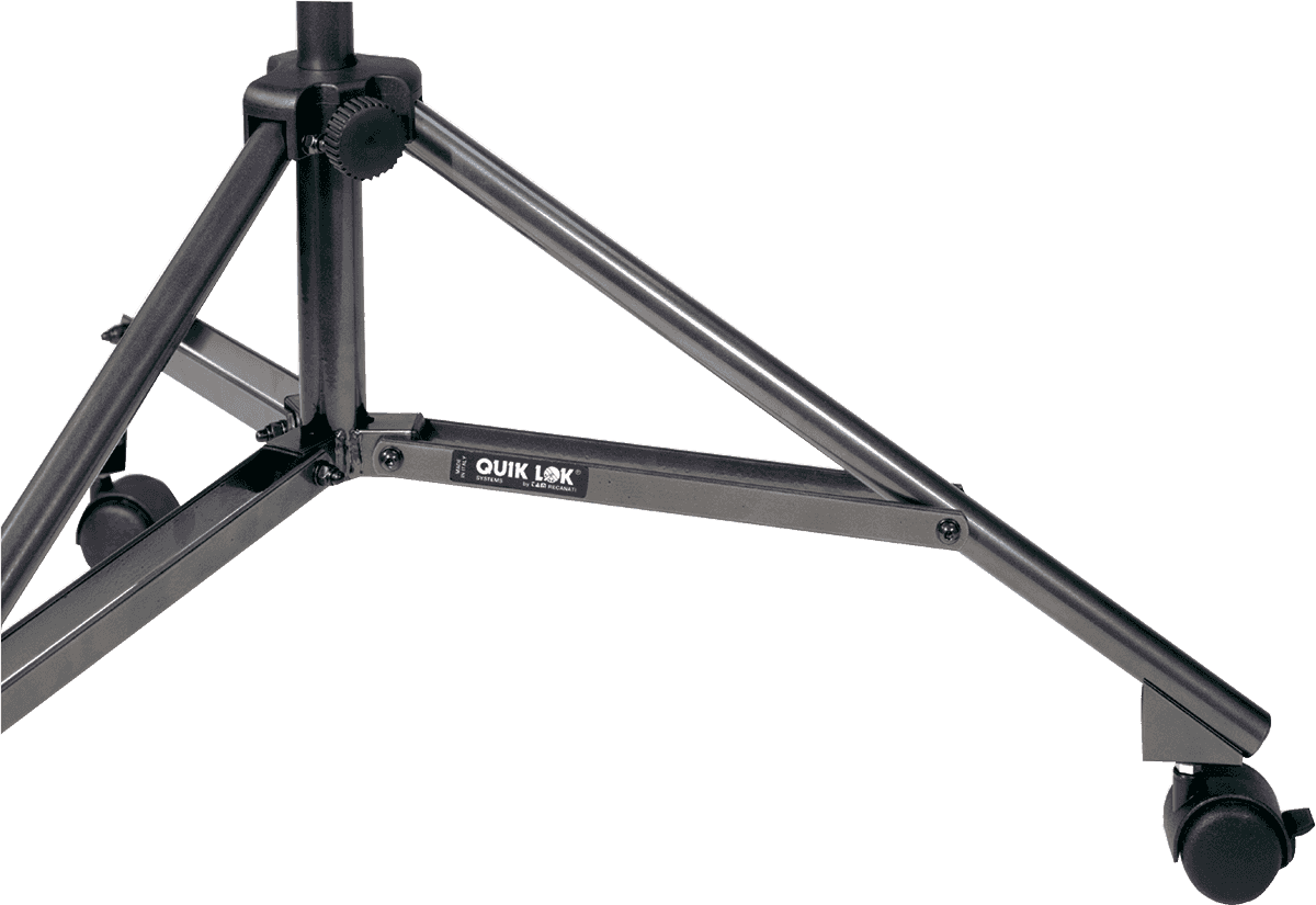 Quiklok Pied De Micro Studio Avec Roulettes - Stand for studio - Variation 1
