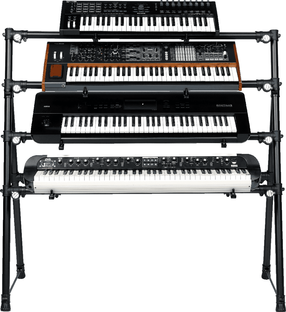Quiklok Stand Claviers 4 Niveaux - Keyboard Stand - Variation 5