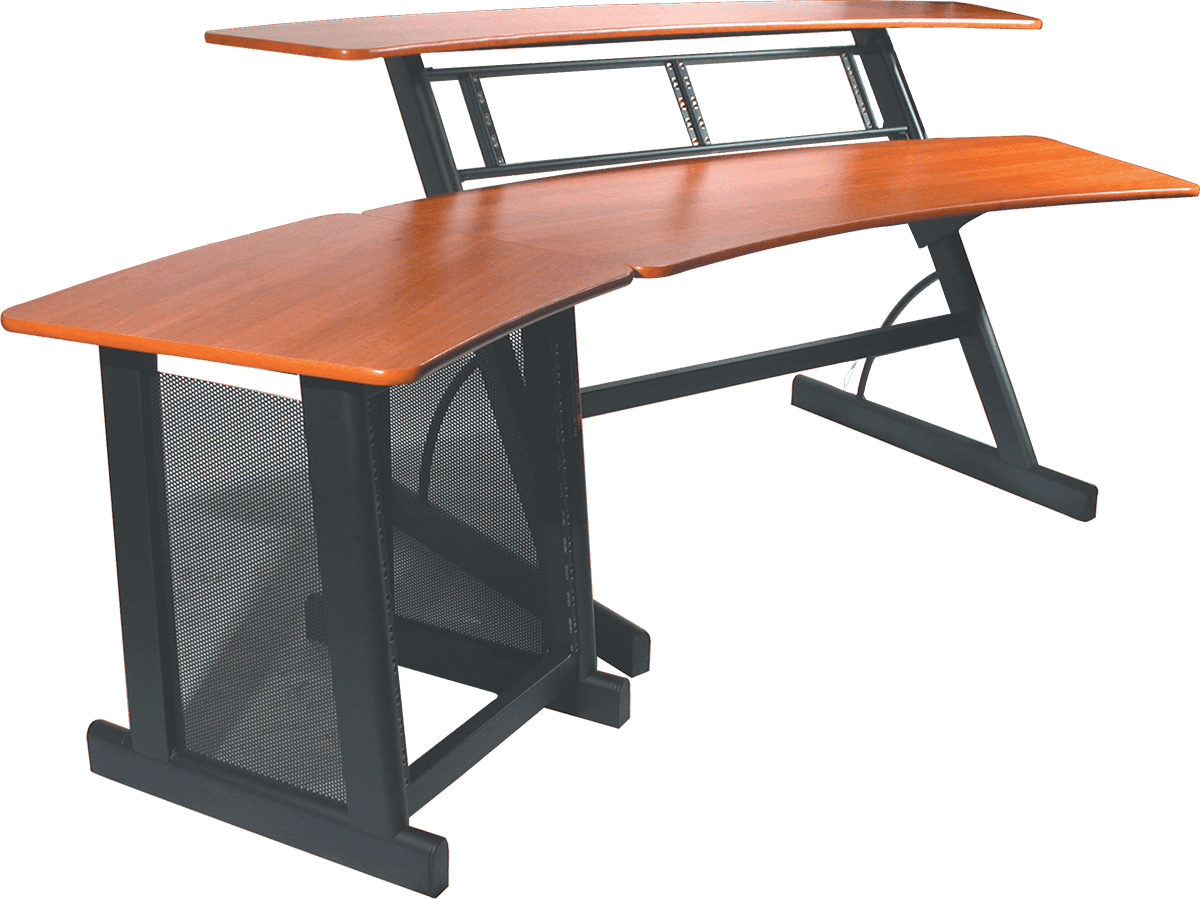 Quiklok Stand Rack 12u - Cerisier - Stand for studio - Variation 1