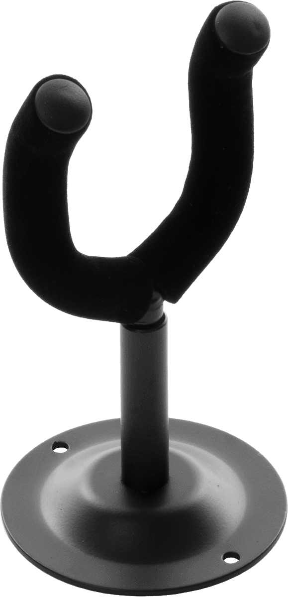Quiklok Support Guitare Mural Universel De Face - Noir - Stand for guitar & bass - Variation 2