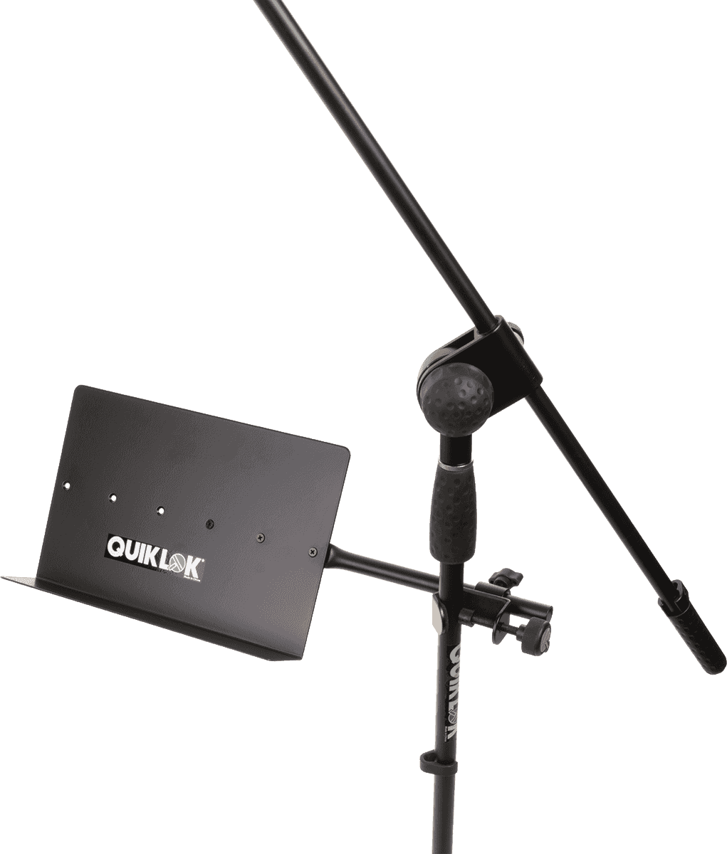 Quiklok Support Pour Partition Avec Clamp - Noir - Music stand - Variation 1