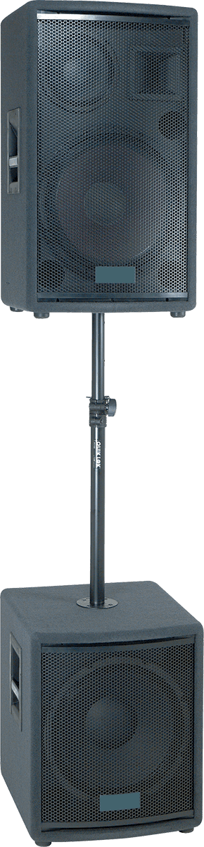 Quiklok Tube De Liaison Enceinte-subwoofer (73 - 112 Cm) - Speaker stand - Variation 1